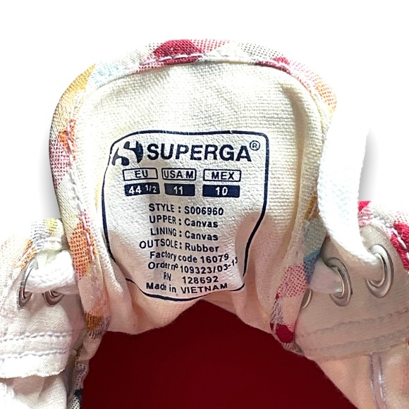 ✨ SUPERGA COTU 2750 | MEN’S US 11 | WOMENS US 12.5 | SOLD OUT! $165 RARE! ✨ - Picture 12 of 12